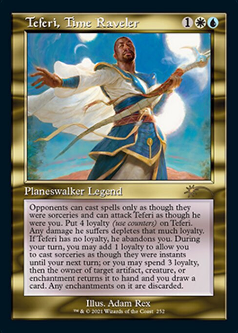 【ENG】《時を解す者、テフェリー/Teferi, Time Raveler》(252)[Secret Lair]