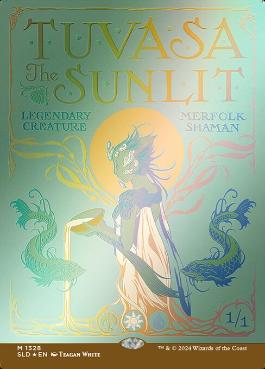【ENG】【Foil】《日照のトゥヴァーサ/Tuvasa the Sunlit》(1328)[Secret Lair]