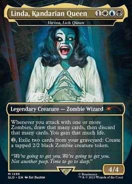 【ENG】【Foil】《リッチの女王、ヴァリーナ/Varina, Lich Queen》(1355)[Secret Lair]