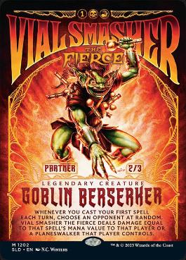 【ENG】【Foil】《激情の薬瓶砕き/Vial Smasher the Fierce》(1202)[Secret Lair]