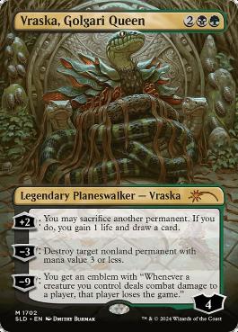 【ENG】【Foil】《ゴルガリの女王、ヴラスカ/Vraska, Golgari Queen》(1702)[Secret Lair]