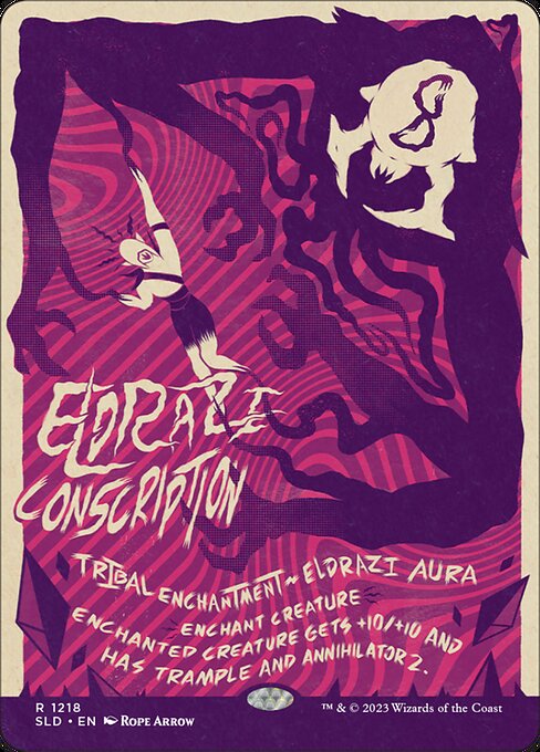 【ENG】【Foil】《エルドラージの徴兵/Eldrazi Conscription》(1218)[Secret Lair]