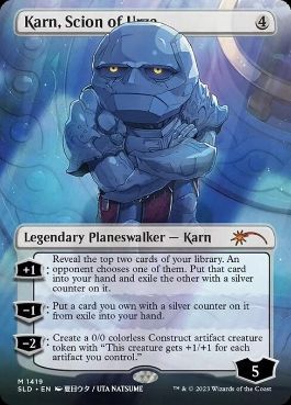 【ENG】《ウルザの後継、カーン/Karn, Scion of Urza》(1419)[Secret Lair]