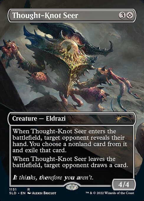 【ENG】【Foil】《難題の予見者/Thought-Knot Seer》(1151)[Secret Lair]