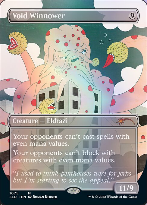 【ENG】【Foil】《虚空の選別者/Void Winnower》(1075)[Secret Lair]