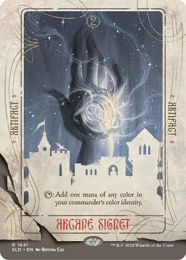 【ENG】【Foil】《秘儀の印鑑/Arcane Signet》(1641)[Secret Lair]