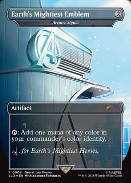 【ENG】【Foil】《秘儀の印鑑/Arcane Signet》(908)[Secret Lair]