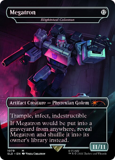 【ENG】【Foil】《荒廃鋼の巨像/Blightsteel Colossus》(1079)[Secret Lair]