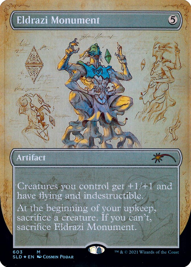 【ENG】【Foil】《エルドラージの碑/Eldrazi Monument》(603)[Secret Lair]