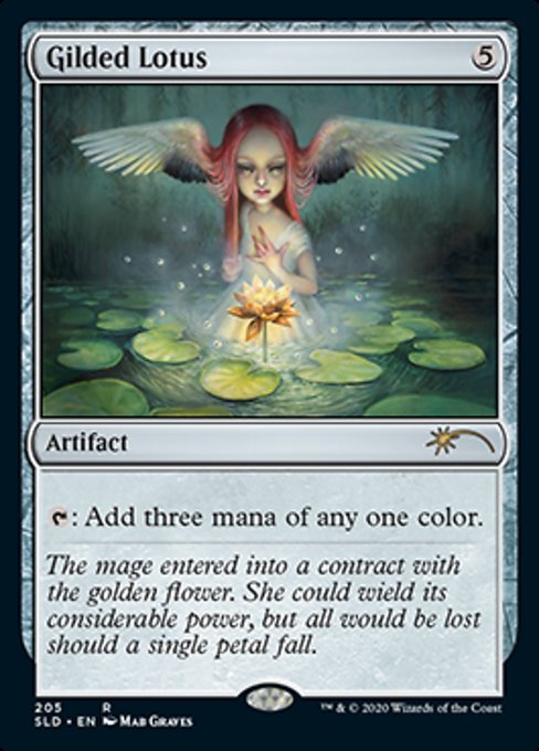 【ENG】【Foil】《金粉の水蓮/Gilded Lotus》(205)[Secret Lair]