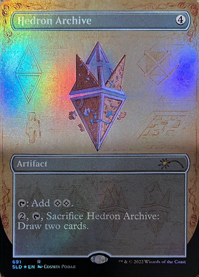 【ENG】【Foil】《面晶体の記録庫/Hedron Archive》(691)[Secret Lair]