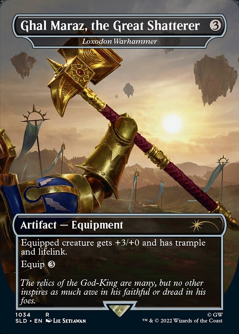 【ENG】《ロクソドンの戦槌/Loxodon Warhammer》(1034)[Secret Lair]