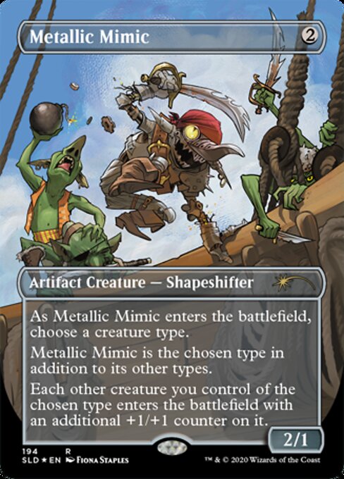 【ENG】【Foil】《金属ミミック/Metallic Mimic》(194)[Secret Lair]