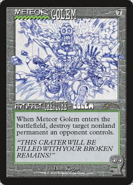 【ENG】【Foil】《隕石ゴーレム/Meteor Golem》(1660)[Secret Lair]