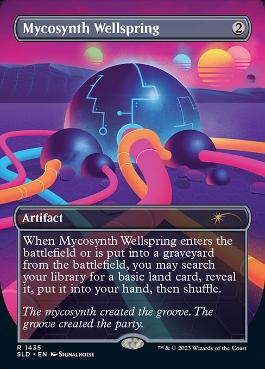 【ENG】【Foil】《マイコシンスの水源/Mycosynth Wellspring》(1435)[Secret Lair]