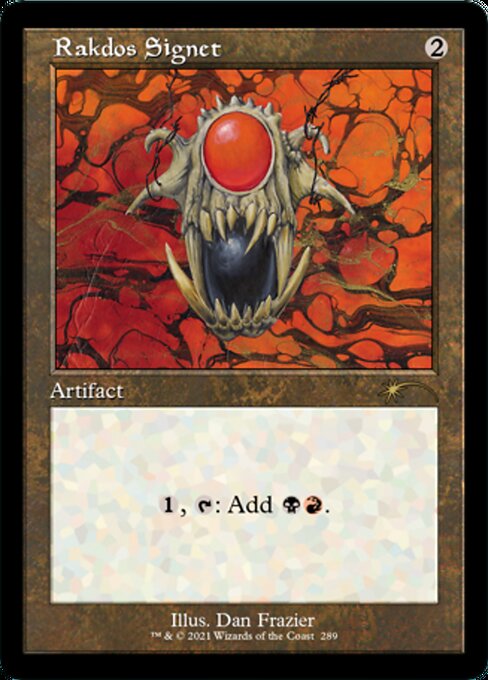 【ENG】《ラクドスの印鑑/Rakdos Signet》(289)[Secret Lair]