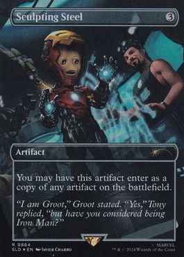 【ENG】【Foil】《彫り込み鋼/Sculpting Steel》(864)[Secret Lair]