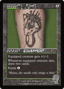 【ENG】【Foil】《頭蓋骨絞め/Skullclamp》(1663)[Secret Lair]