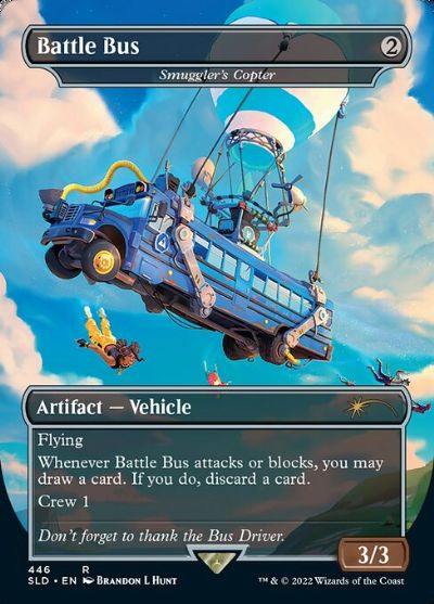 【ENG】【Foil】《密輸人の回転翼機/Smuggler's Copter》(446)[Secret Lair]