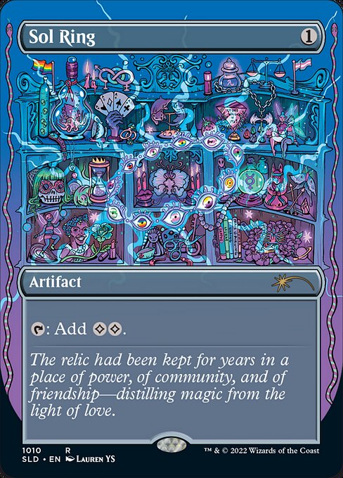 【ENG】【Foil】《太陽の指輪/Sol Ring》(1011)[Secret Lair]