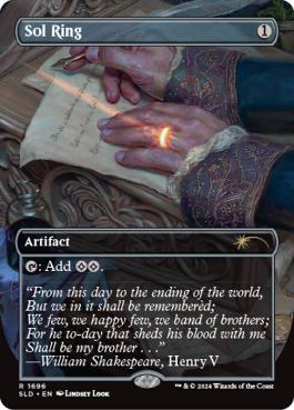 【ENG】【Foil】《太陽の指輪/Sol Ring》(1696)[Secret Lair]