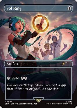 【ENG】【Foil】《太陽の指輪/Sol Ring》(1604)[Secret Lair]
