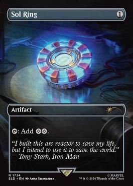 【ENG】【Foil】《太陽の指輪/Sol Ring》(1734)[Secret Lair]