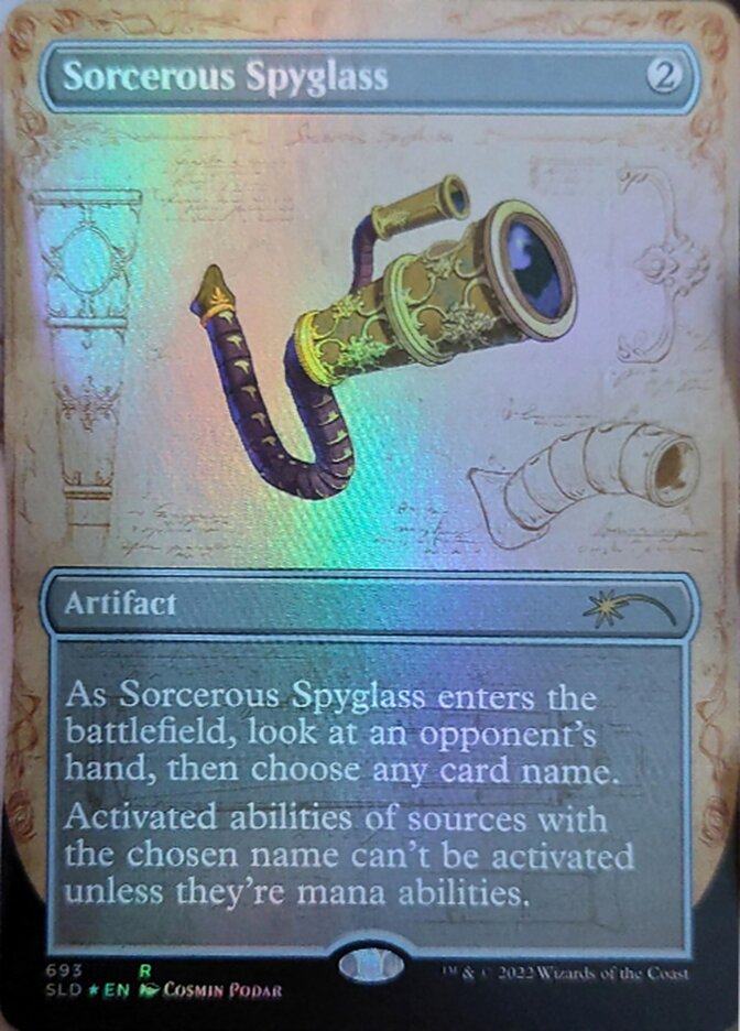 【ENG】【Foil】《魔術遠眼鏡/Sorcerous Spyglass》(693)[Secret Lair]