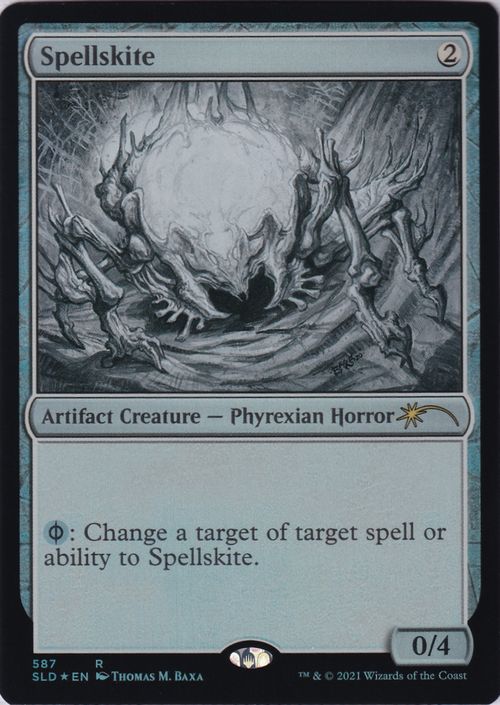 【ENG】【Foil】《呪文滑り/Spellskite》(587)[Secret Lair]