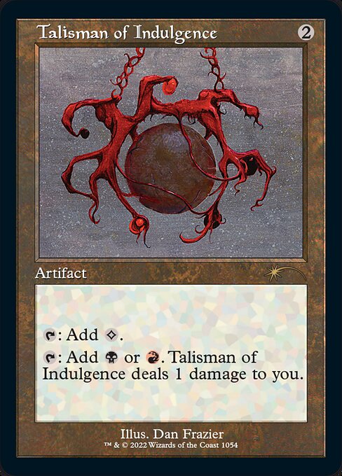 【ENG】《耽溺のタリスマン/Talisman of Indulgence》(1054)[Secret Lair]