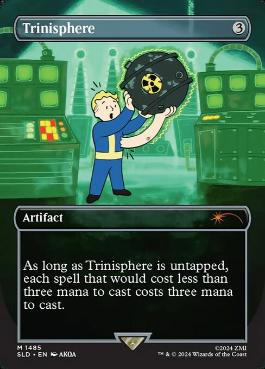 【ENG】【Foil】《三なる宝球/Trinisphere》(1485)[Secret Lair]