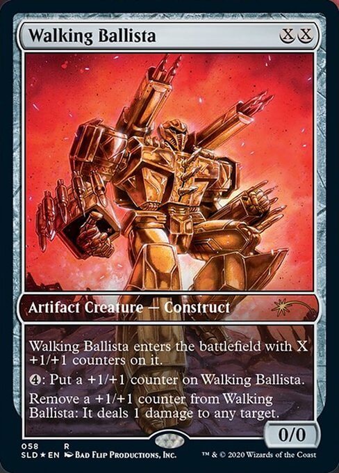 【ENG】【Foil】《歩行バリスタ/Walking Ballista》 (058)[Secret Lair]