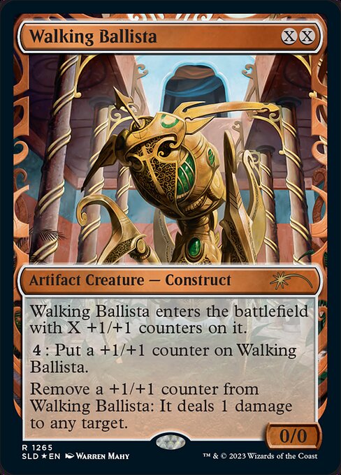 【ENG】【Foil】《歩行バリスタ/Walking Ballista》(1265)[Secret Lair]
