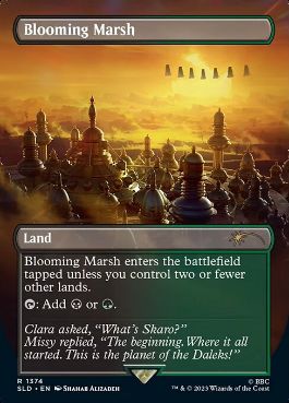 【ENG】【Foil】《花盛りの湿地/Blooming Marsh》(1374)[Secret Lair]