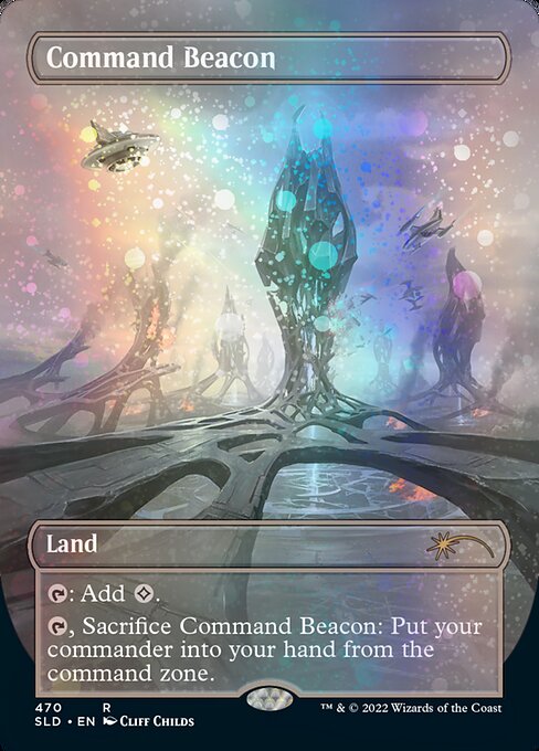 【ENG】【Foil】■ギャラクシー■《統率の灯台/Command Beacon》(470)[Secret Lair]