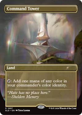 【ENG】【Foil】《統率の塔/Command Tower》(1697)[Secret Lair]