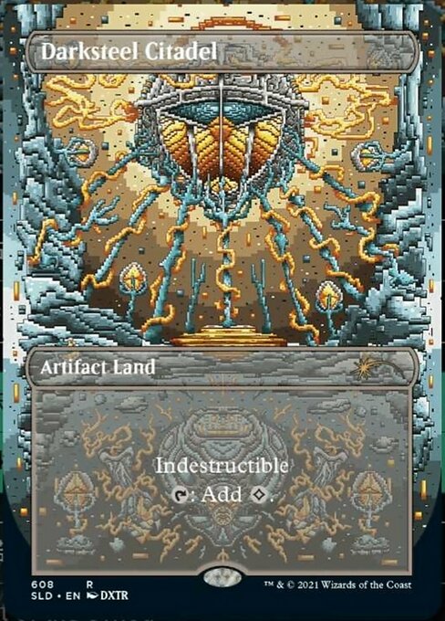 【ENG】【Foil】《ダークスティールの城塞/Darksteel Citadel》(608)[Secret Lair]