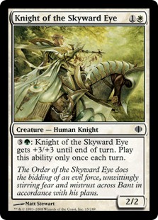 【ENG】【Foil】《天望の騎士/Knight of the Skyward Eye》[ALA]