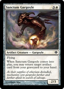 【ENG】【Foil】《聖域のガーゴイル/Sanctum Gargoyle》[ALA]