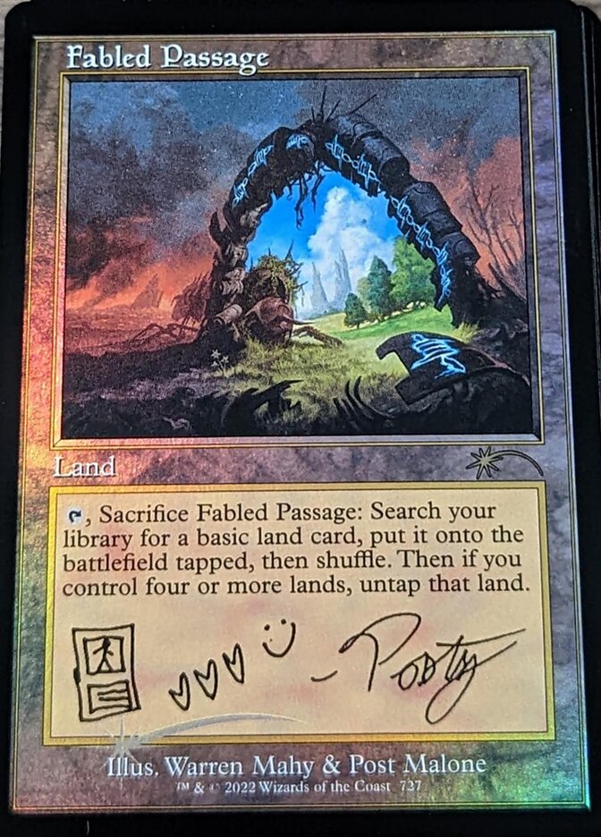 【ENG】【Foil】《寓話の小道/Fabled Passage》(727)[Secret Lair]