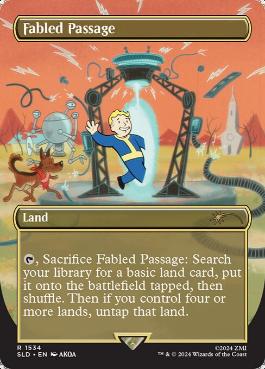 【ENG】【Foil】《寓話の小道/Fabled Passage》(1534)[Secret Lair]