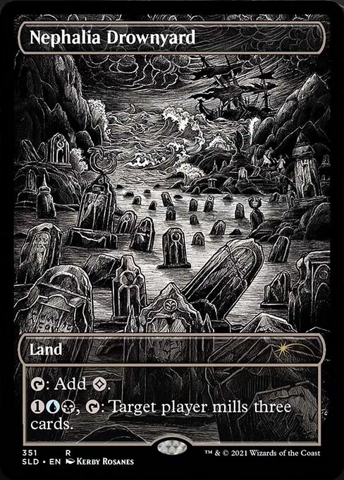 【ENG】【Foil】《ネファリアの溺墓/Nephalia Drownyard》(351)[Secret Lair]