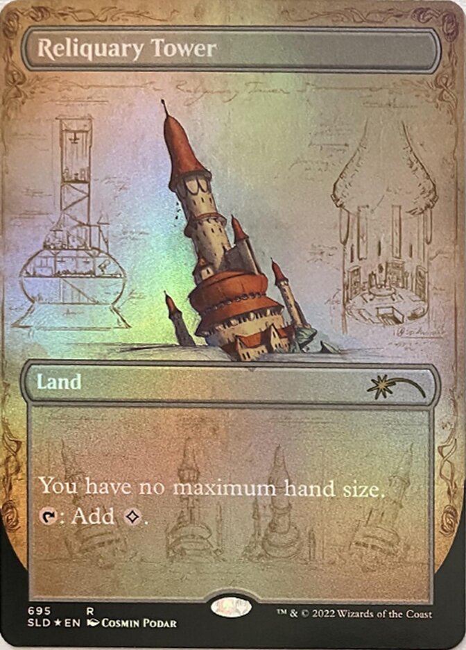 【ENG】【Foil】《聖遺の塔/Reliquary Tower》(695)[Secret Lair]