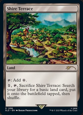 【ENG】《ホビット庄の段々畑/Shire Terrace》(1296)[Secret Lair]