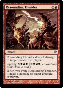 【ENG】【Foil】《圧倒する雷/Resounding Thunder》[ALA]