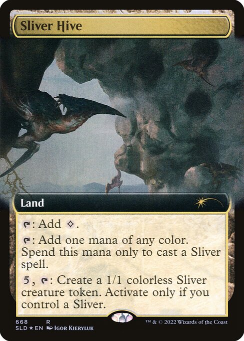 【ENG】【Foil】《スリヴァーの巣/Sliver Hive》(668)[Secret Lair]