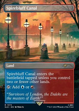 【ENG】【Foil】《尖塔断の運河/Spirebluff Canal》(1373)[Secret Lair]