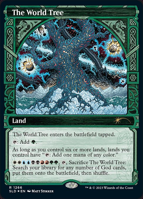 【ENG】【Foil】《世界樹/The World Tree》(1266)[Secret Lair]