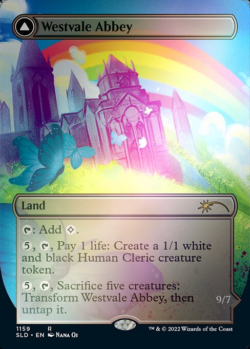 【ENG】【Foil】《ウェストヴェイルの修道院/Westvale Abbey》(1159)[Secret Lair]