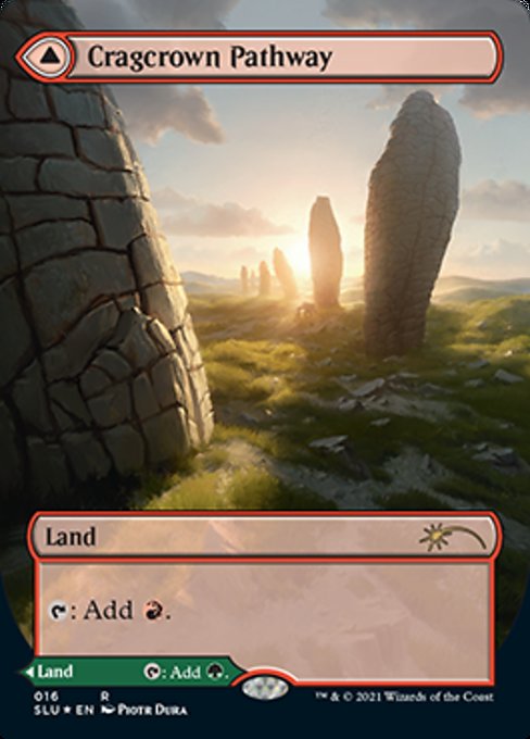 【ENG】【Foil】《岩山被りの小道/Cragcrown Pathway》[Secret Lair]